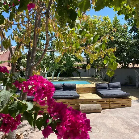 Azul Anil El Patio Casa Rural En Alameda Extérieur photo