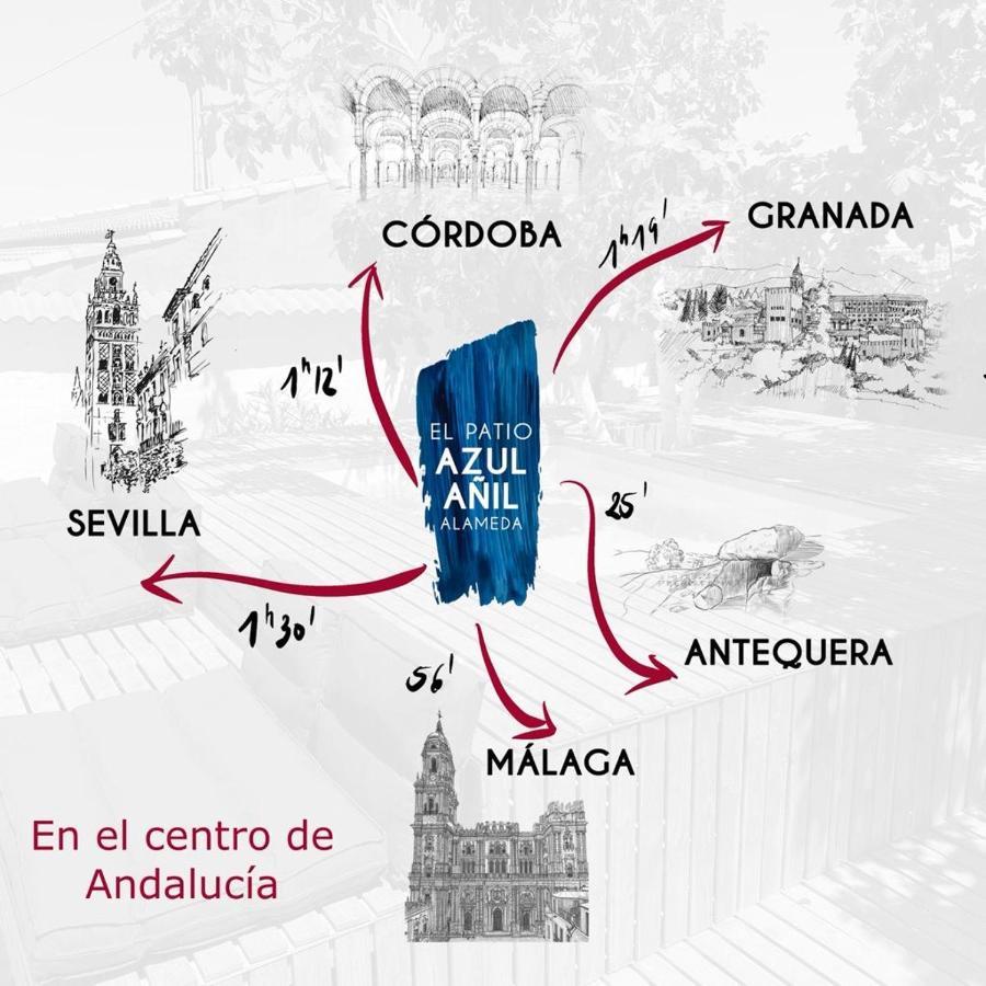 Azul Anil El Patio En Alameda